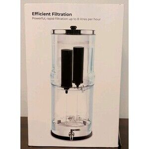 Phoenix Gravity Counter Stainless Steel Gravity Water Filter System 1.5 Gallon